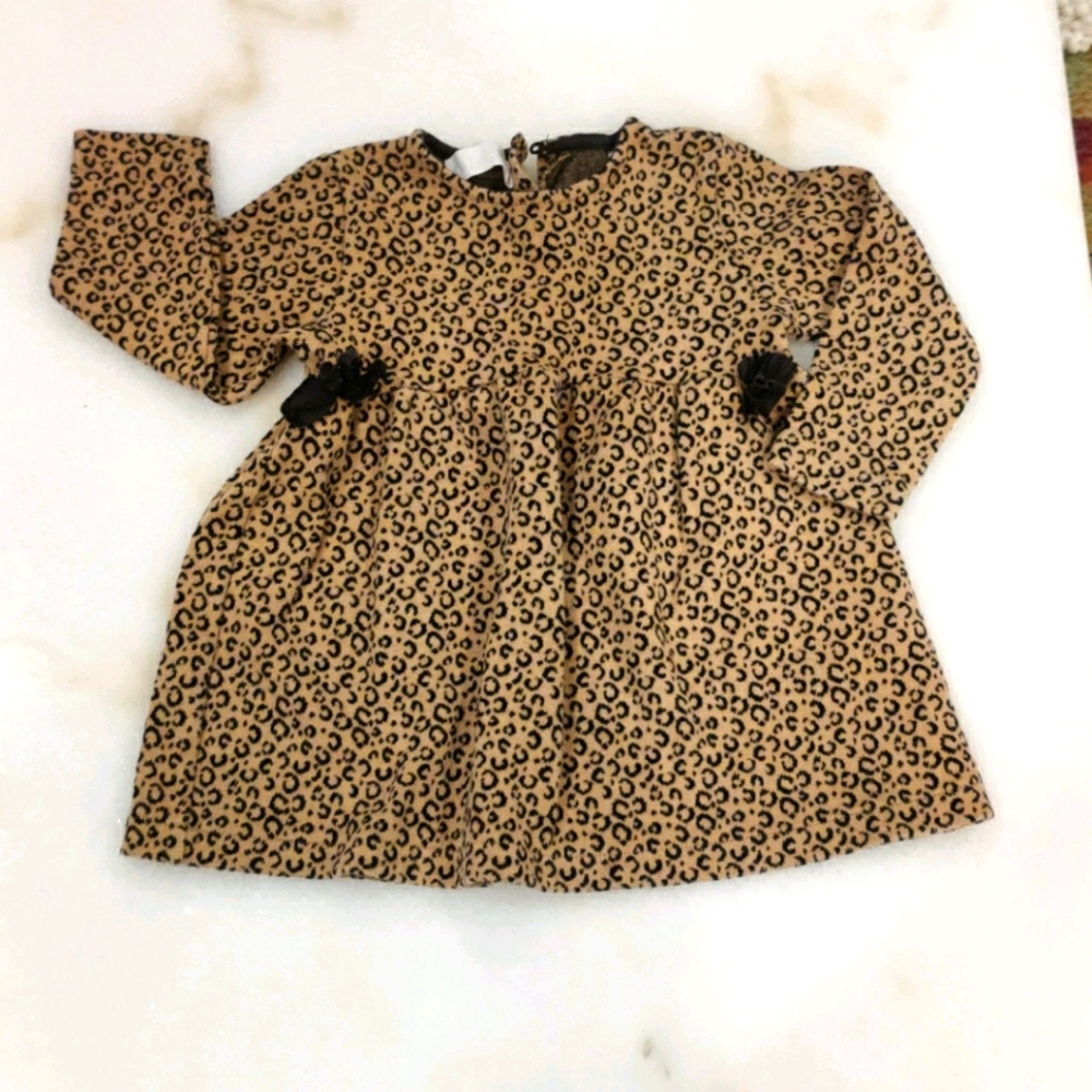 Zara cheeta print long sleeve shirt